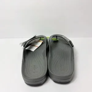 CROCS | Shoes | Crocs Grey Classic Allterrain Flip Comfy  display picture 3